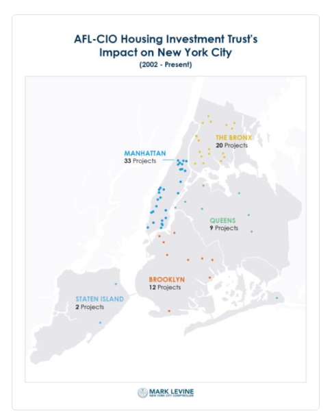 Comptroller Levine & Pension Trustees ‘Commit $300 Million In New Capital To Fund Union-Built Housing In New York City’