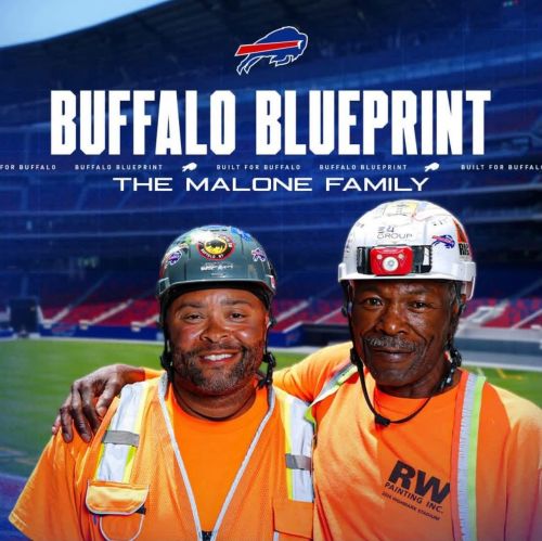 Three Generations Of The Malone Family Involved In Building The New Home Of The NFL’s Buffalo Bills - The $2.2 Billion Highmark Stadium 
