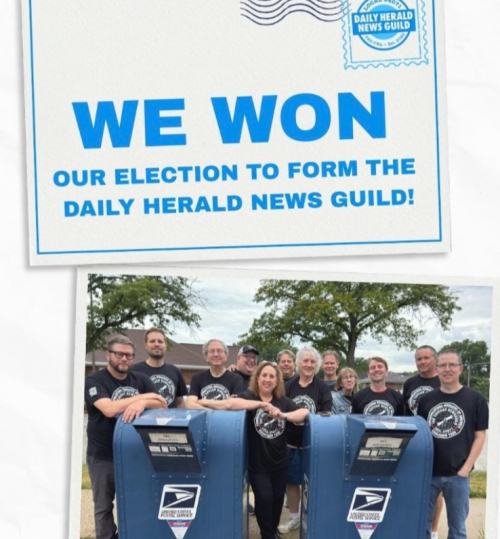 Illinois Journalists ‘Go Union,’ Form The Daily Herald News Guild
