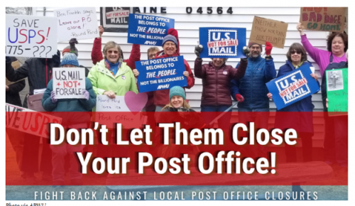 “It’s A Grass-Roots Campaign, Boots On The Ground” - The American Postal Workers Union Launches The ‘Protect Our Public Postal Service’ Drive