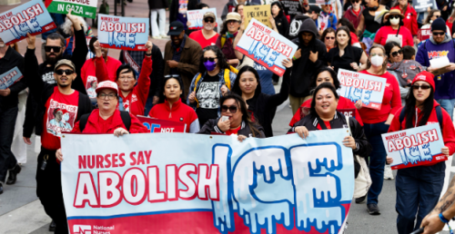 National Nurses United ‘Condemns The ICE Murder Of Lorenzo Salgado Araujo’ In Houston As ‘The Nation’s Largest Nurses Union Reaffirms Its Calls For The Abolition Of ICE’
