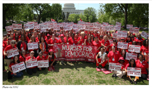 National Nurses United ‘Drives To Protect Workers, Patients Vs Corporate Greed’