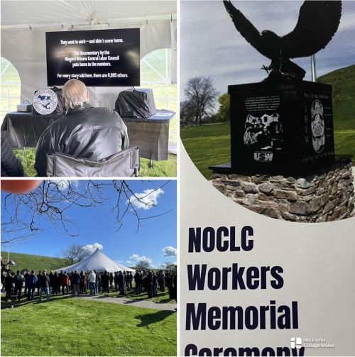 35th Annual Niagara-Orleans Labor Council’s Workers’ Memorial Event Highlighted By Debut Of An ‘Emotional & Heart-Breaking Documentary That Focuses On The Direct Impact On-The-Job Deaths Of Loved Ones Have On Their Families’ 
