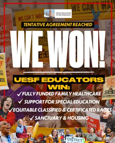 San Francisco Teachers Strike ‘Ends With Tentative Agreement On Raises & Benefits’