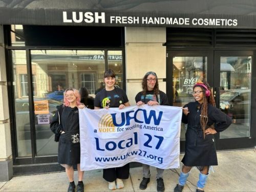 Lush Cosmetics Workers In Maryland ‘Go Union,’ Vote ‘Unanimously’ to Join The UFCW