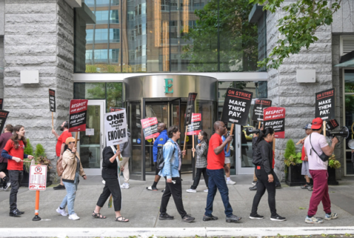 Seattle Hotel Workers’ ‘Strike Hits Two Months As UNITE Local 8-Represented Workers Continue To Demand Better Pay & Health Care’