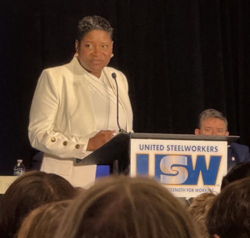 The United Steelworkers Install A ‘Historic Slate’ Of New Leaders Led By International President Roxanne Brown, ‘The First Woman Of Color To Lead The Steelworkers Union’