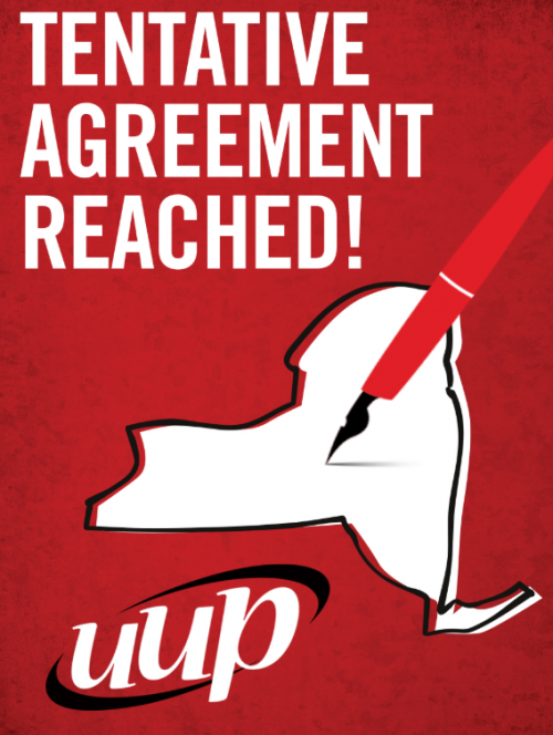 United University Professions & New York State Reach Agreement On A Five-Year Tentative Contract That Includes Annual Wage Increases & Makes ‘Common Sense Changes’ To Health Insurance To Help Control Premiums, And More