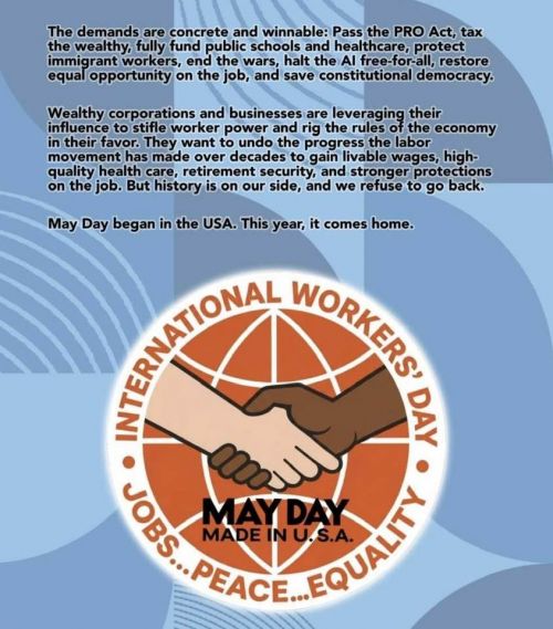May Day 2026: U.S. Labor Movement ‘Reclaims’ International Workers’ Day