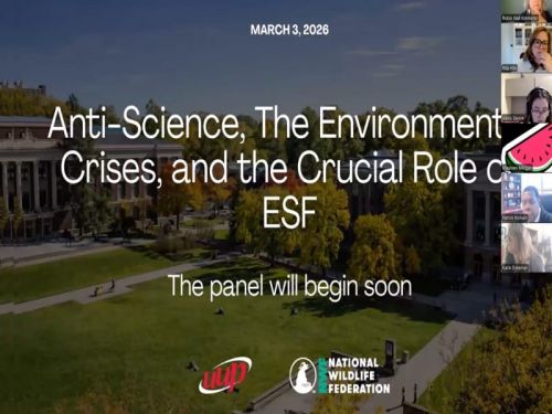 From UUP Panel Discussion: Anti-Science, Environmental Crises & the Crucial Role Of The ESF